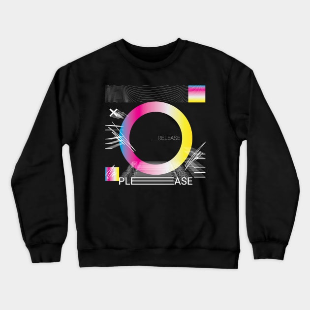 hole Crewneck Sweatshirt by Linoir